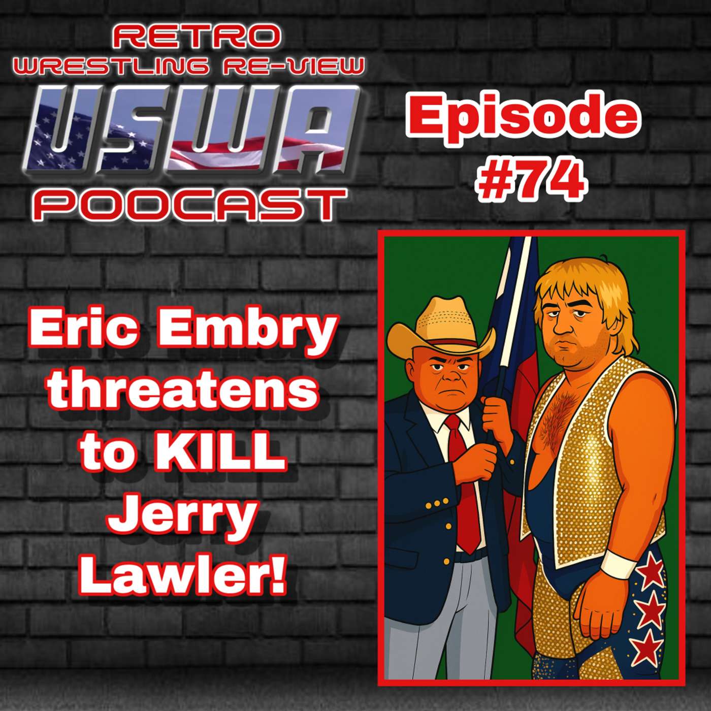 Re-View #74: USWA 4/6/91 (Eric Embry threatens to KILL Jerry Lawler!)