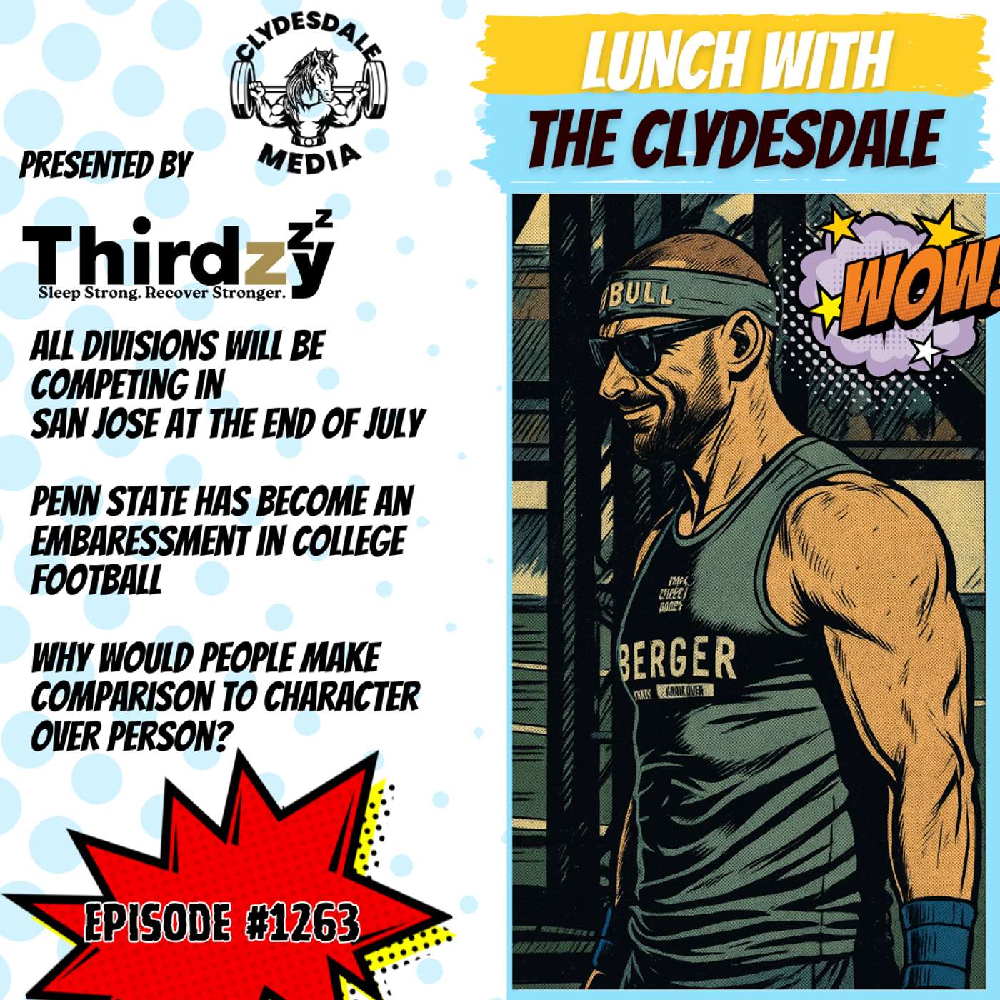 Lunch with the Clydesdale - It's One Big Party in San Jose! episode artwork