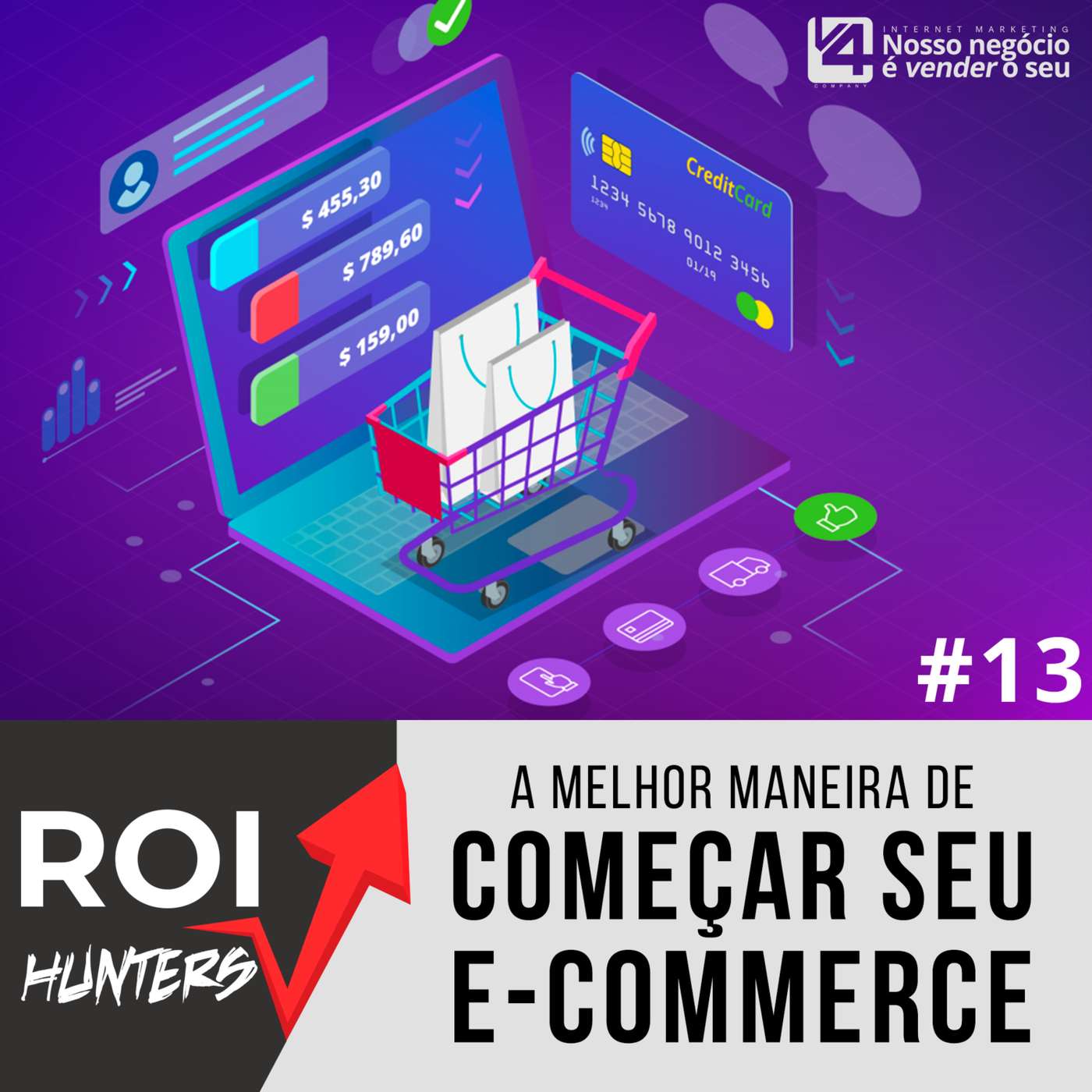 Qual a melhor maneira de começar um E-commerce? | ROI Hunters #13 episode artwork