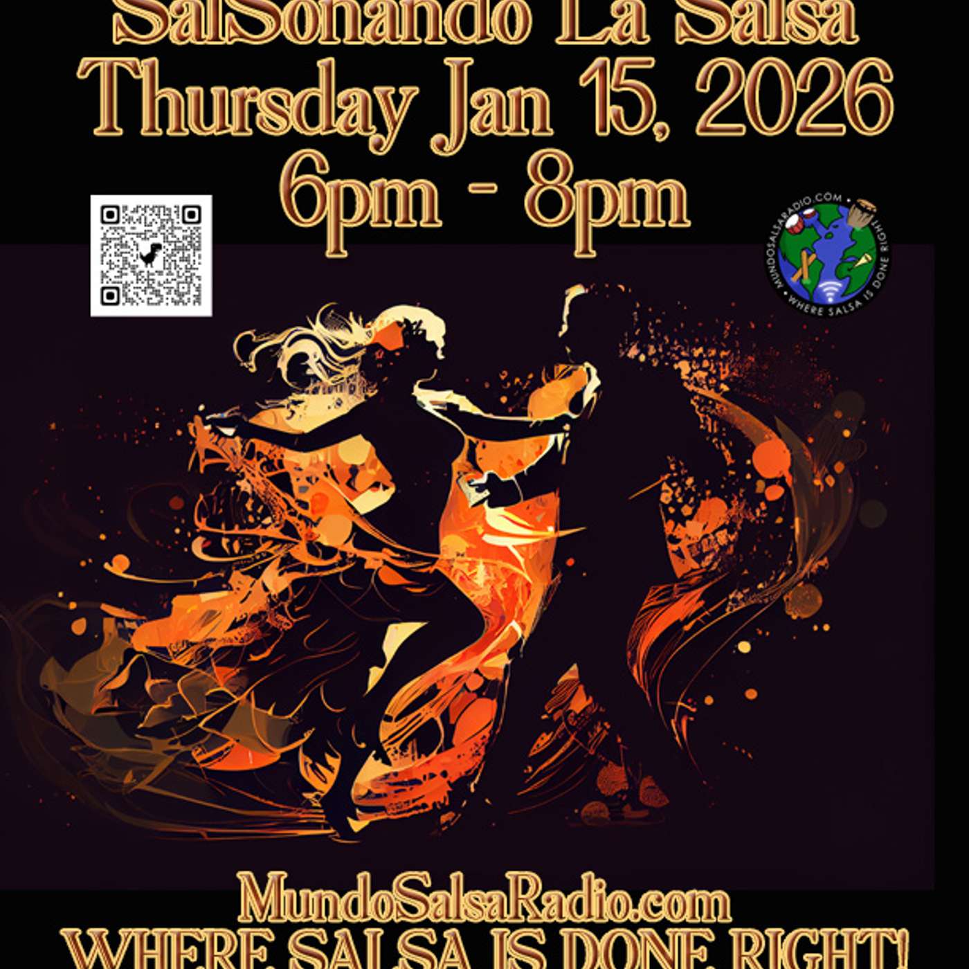 SalSonando La Salsa DJ Eddie Jan 15 2026 Show # 116