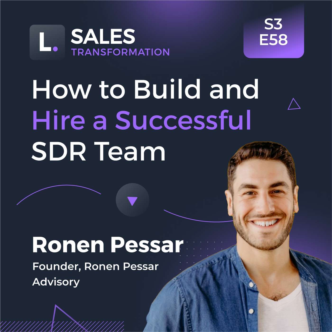 732 - How to Build and Hire a Successful SDR Team, with Ronen Pessar 732 - How to Build and Hire a Successful SDR Team, with Ronen Pessar
