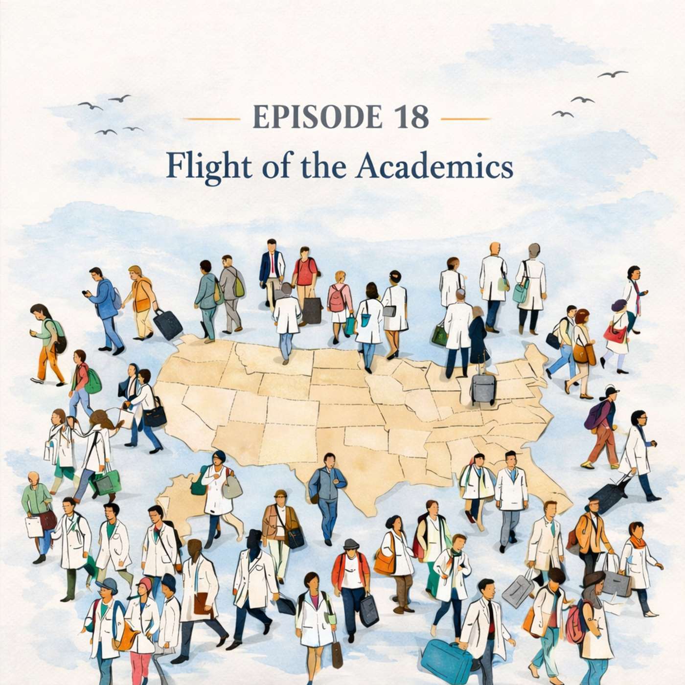 Flight of the Academics episode artwork