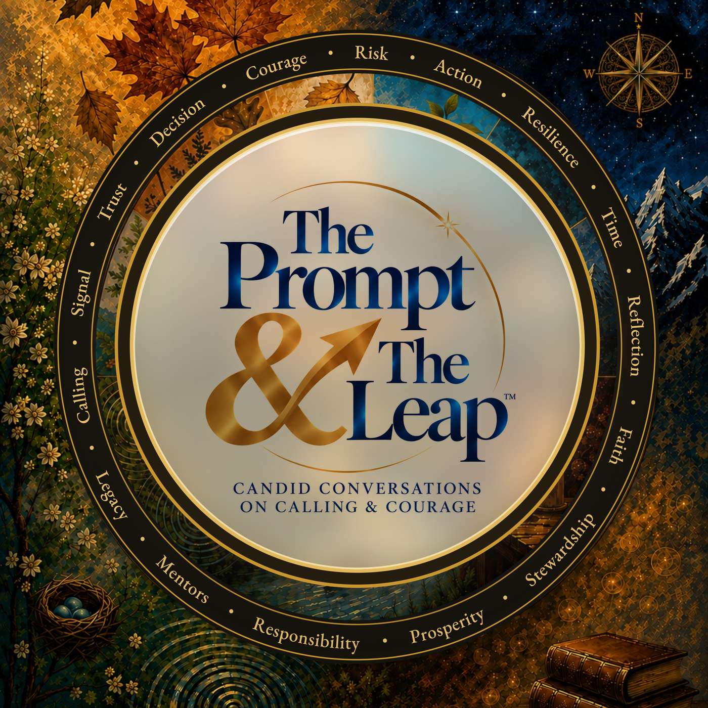 The Prompt & The Leap podcast artwork