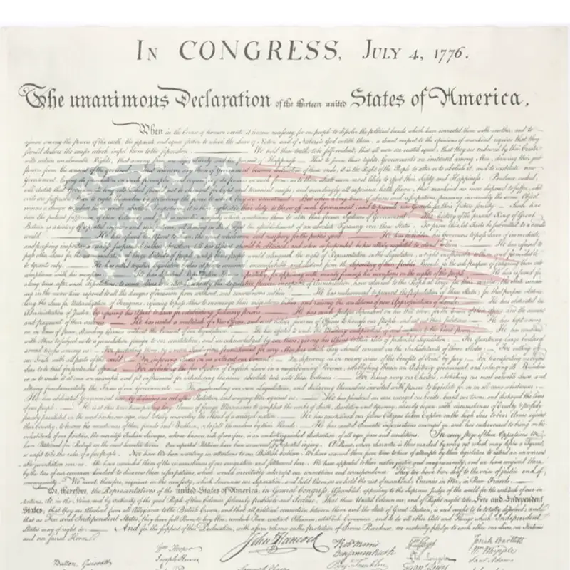 July 4th | Declaration of Independence 