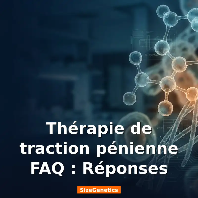Thérapie de traction pénienne FAQ : Réponses | SizeGenetics