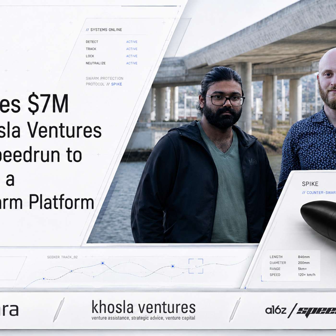 Mara Raises $7M Led by Khosla Ventures and a16z Speedrun to Build Spike, a Counter-Swarm Platform episode artwork
