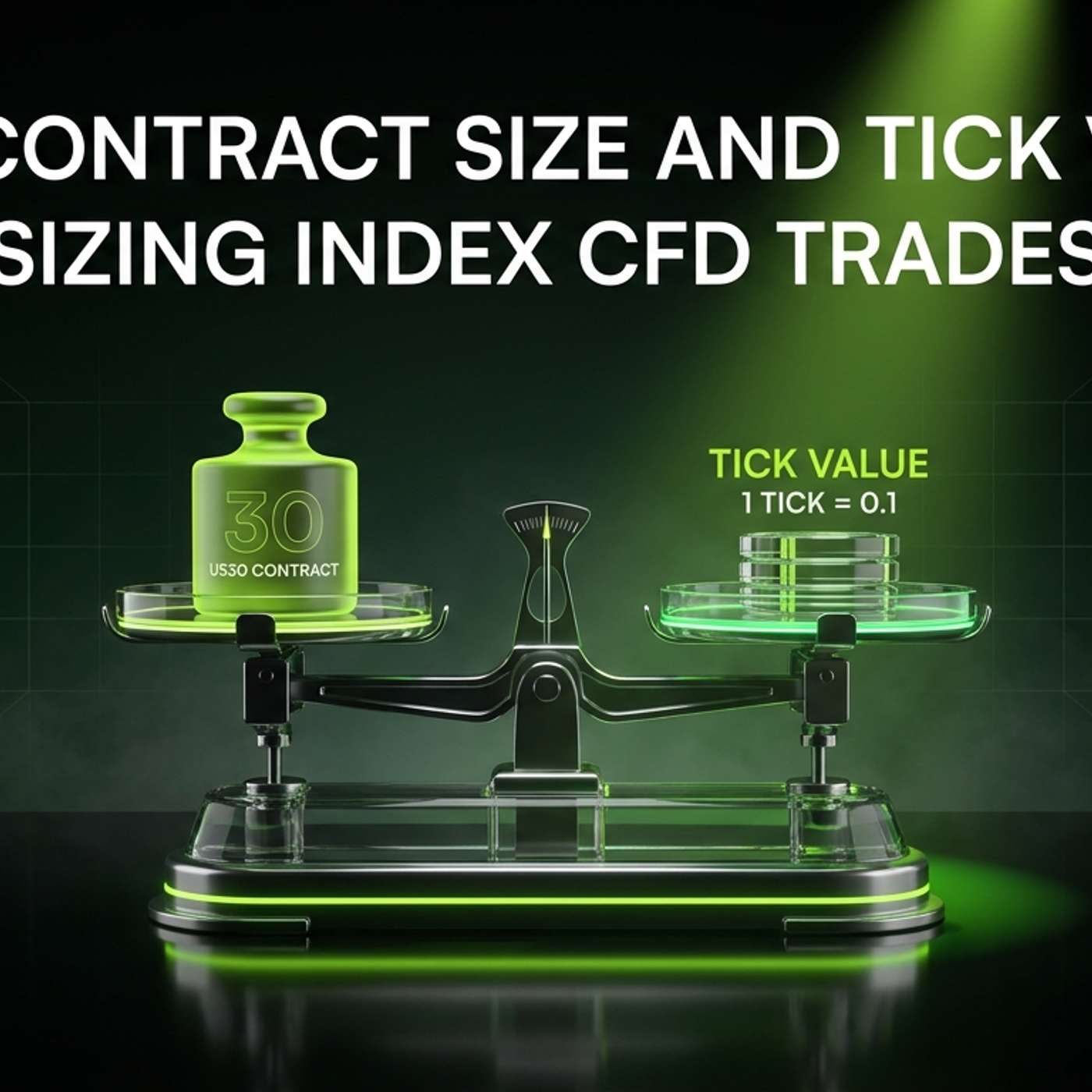 US30 Contract Size and Tick Value: Sizing Index CFD Trades