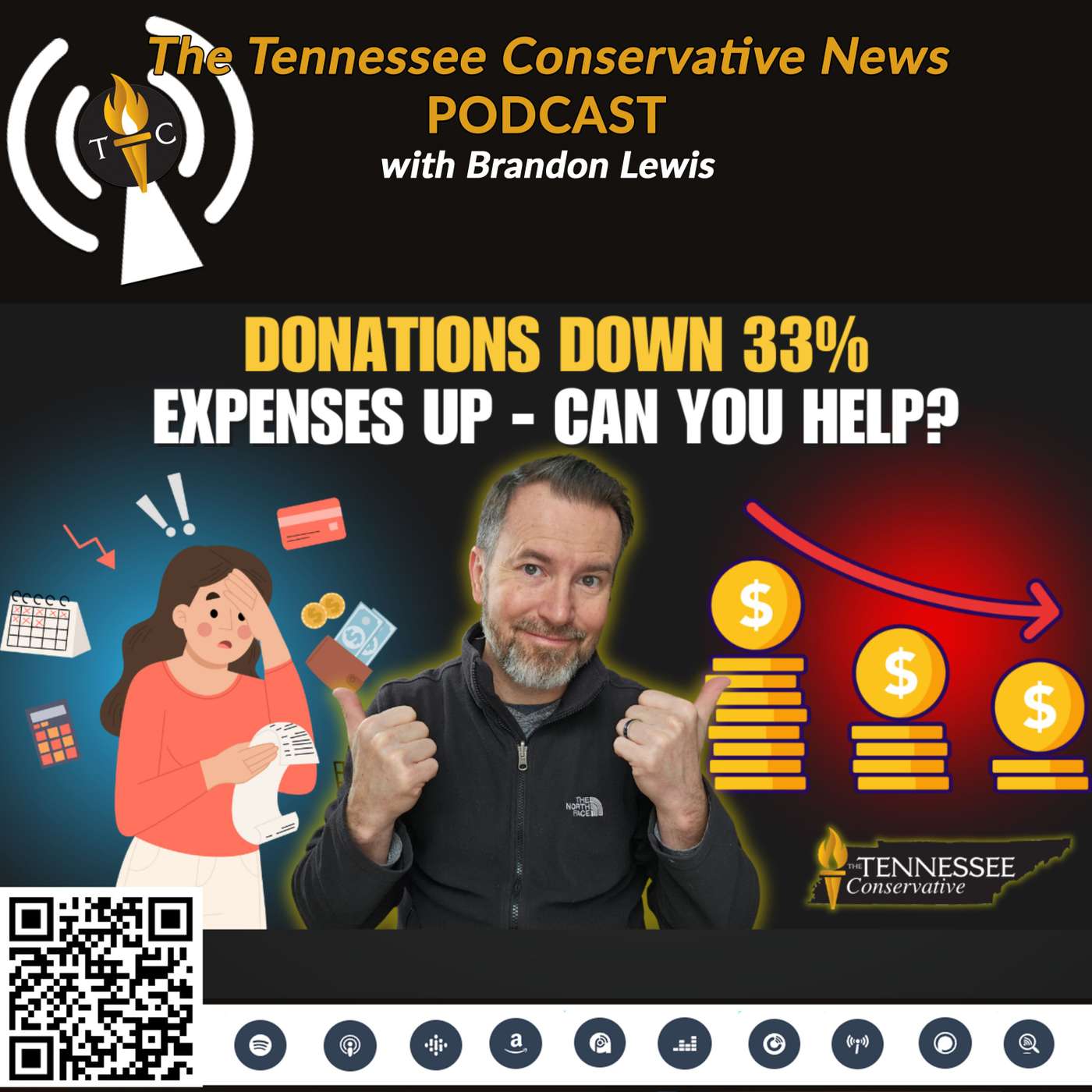 🔥 Holy smokes... We're down 33% in giving for the year and expenses are UP while we cover the legislature closely for you!  Can you help us make up the shortfall?
