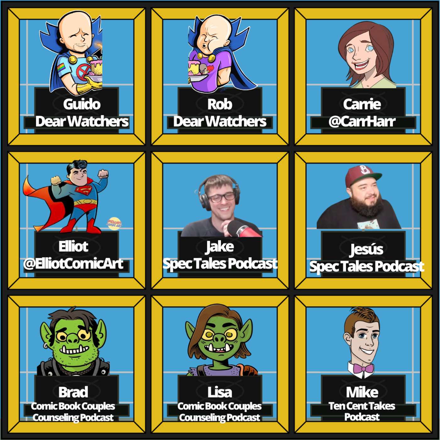 Dear Watchers: an omniversal comic book podcast