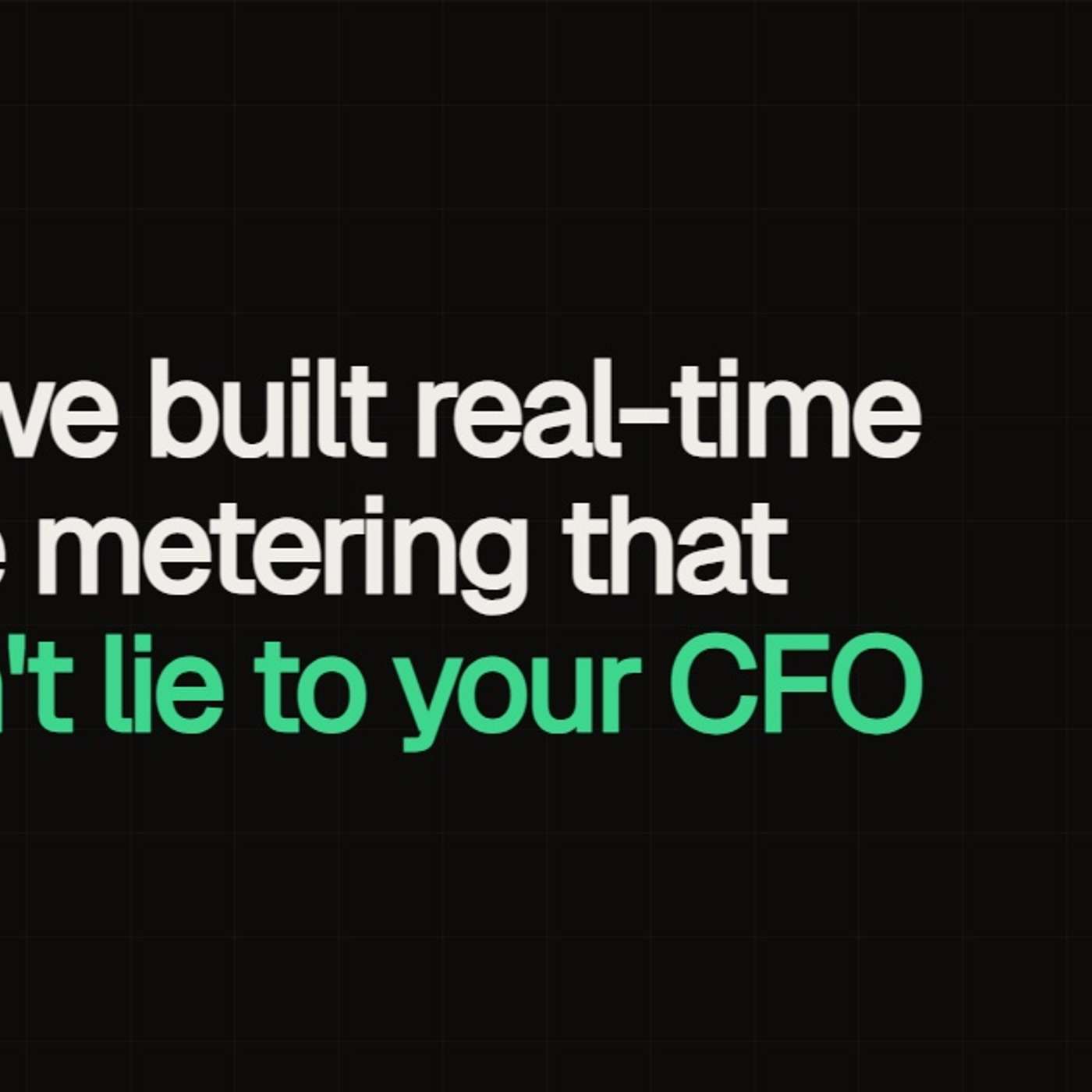 How we built real-time usage metering that doesn't lie to your CFO