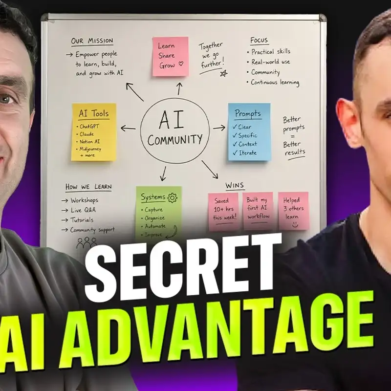 Why AI Communities Are the Secret to Staying Ahead in 2026 (ft Julian Goldie)