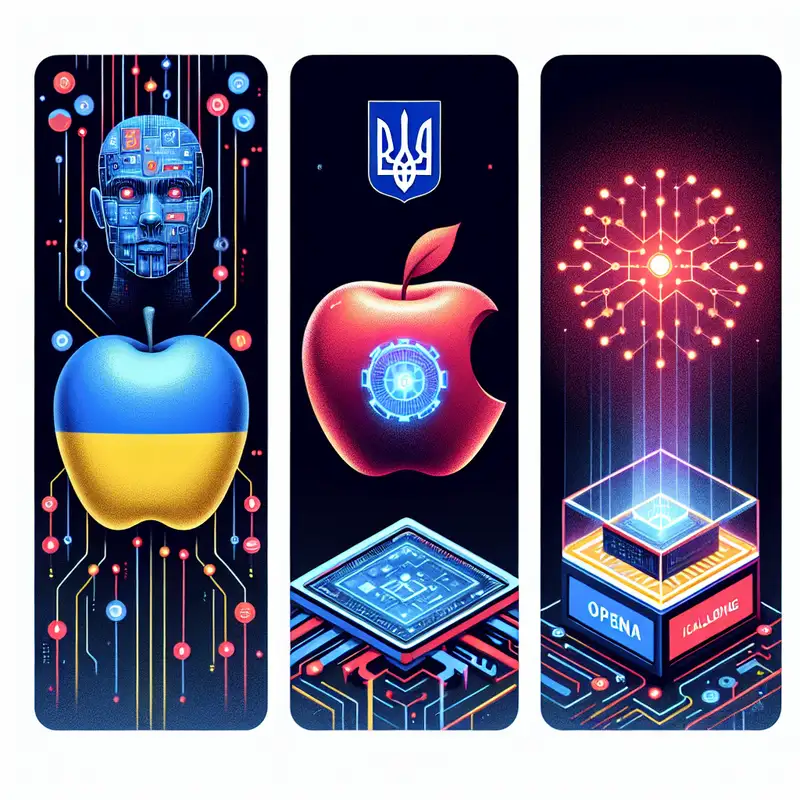 AI Transforming Governance and Tech: Ukraine's 'Vera', Apple's AI Vision, and OpenAI's Possible Challenge to Google