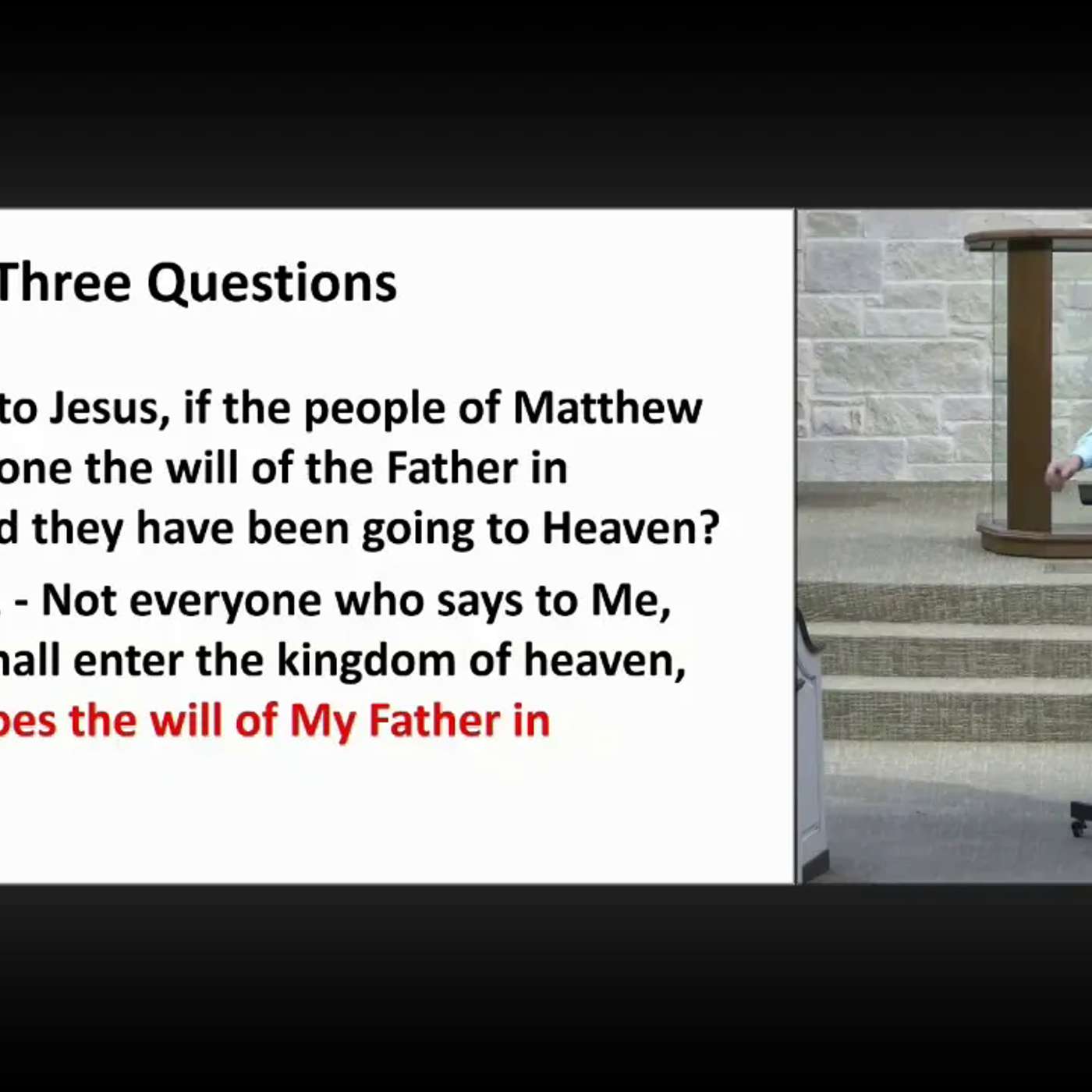 Great Questions of the Bible - Class 09 - April 29, 2026 (Steve Baker) episode artwork