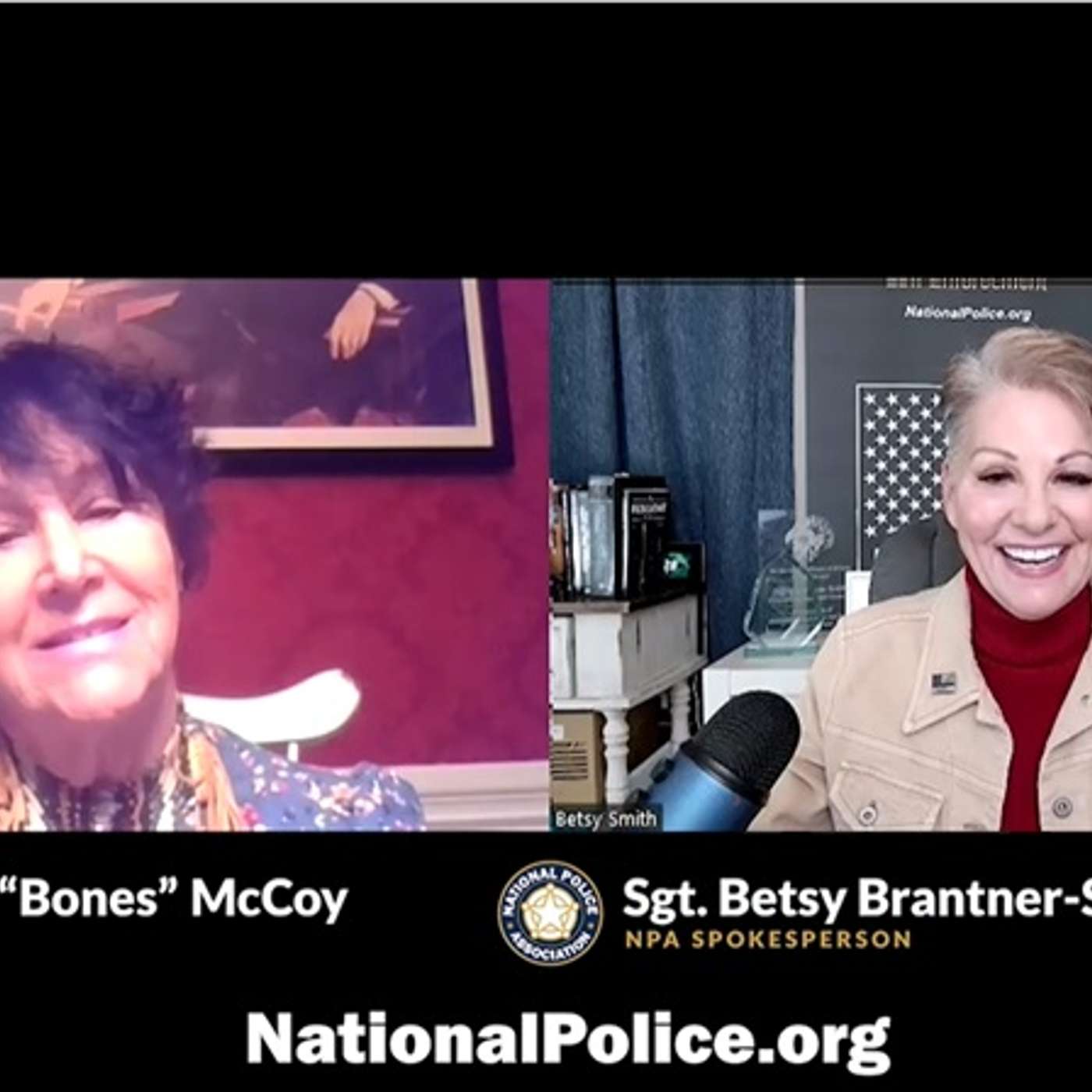 National Police Association Podcast with Guest, Dr. Dorothy Bones McCoy, Speaker, Author Psychotherapist episode artwork