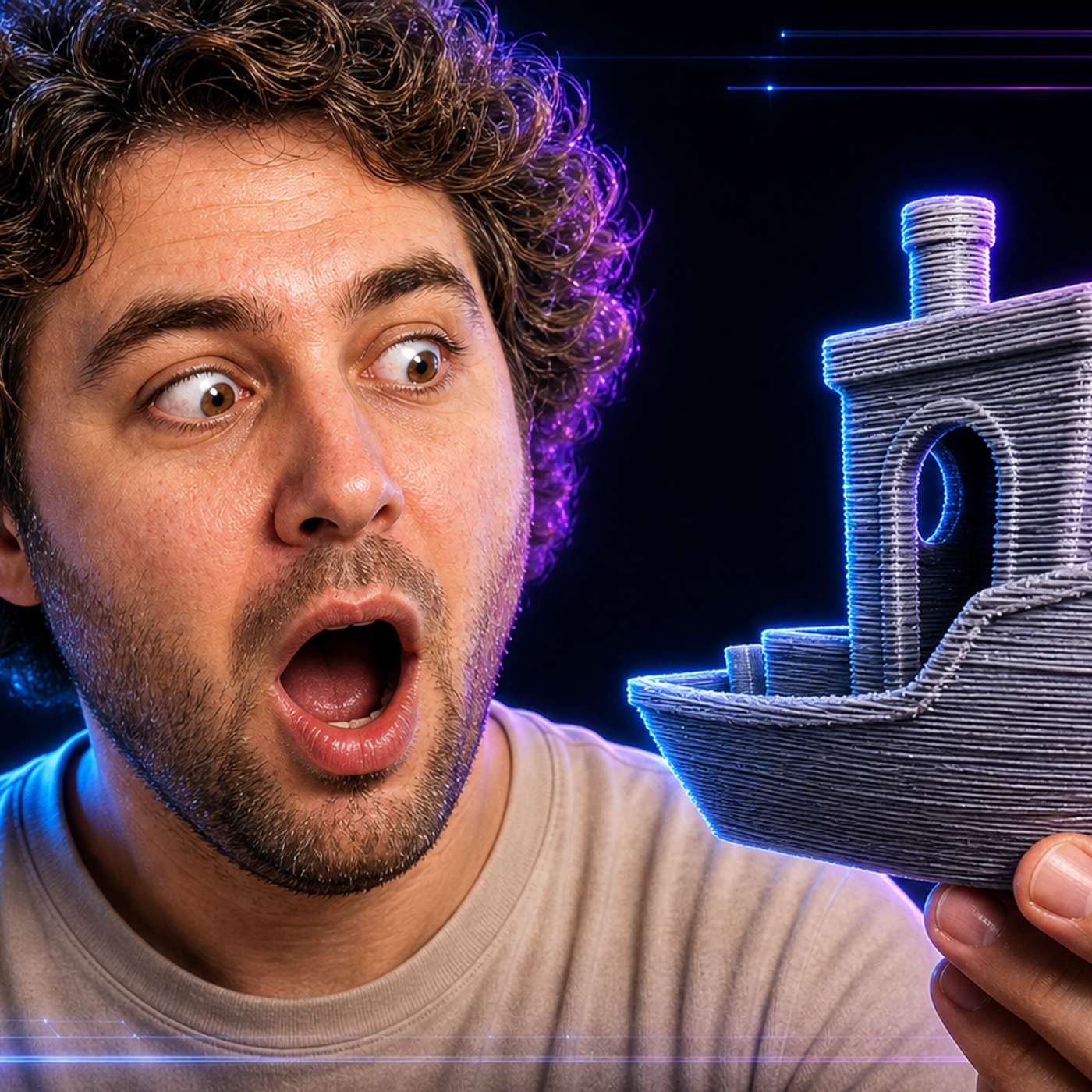 How Mesh Texture Changes the Way We See Layer Lines in 3D Prints