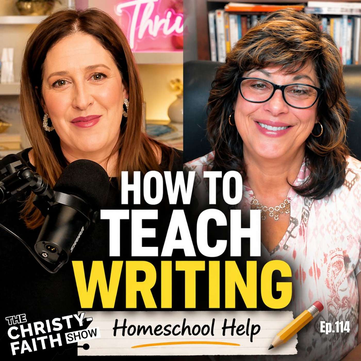 Ep. 114 - Why Your Kid Hates Writing — Two Master Teachers Divulge Their Secrets episode artwork