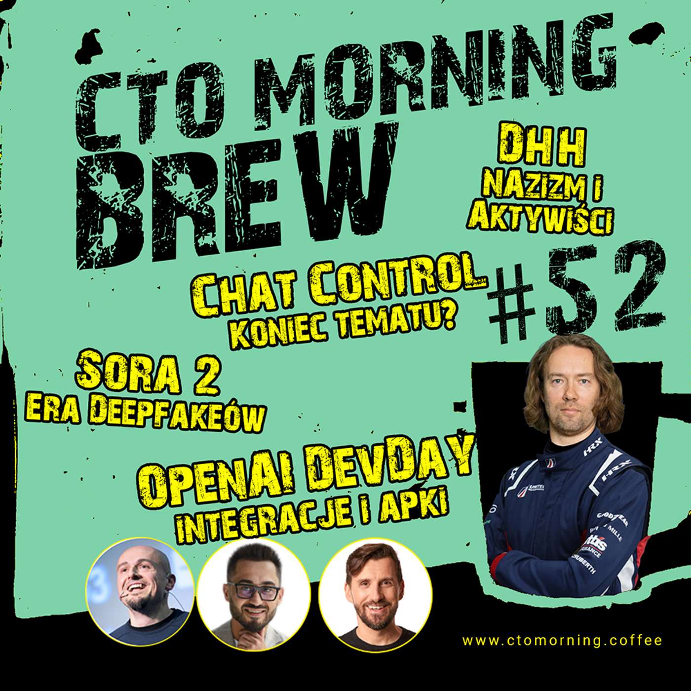 Brew #52: Chat Control. Sora 2 - Era Deepfakeów. OpenAI DevDay: Integracje. DHH: Nazizm i Aktywiści.