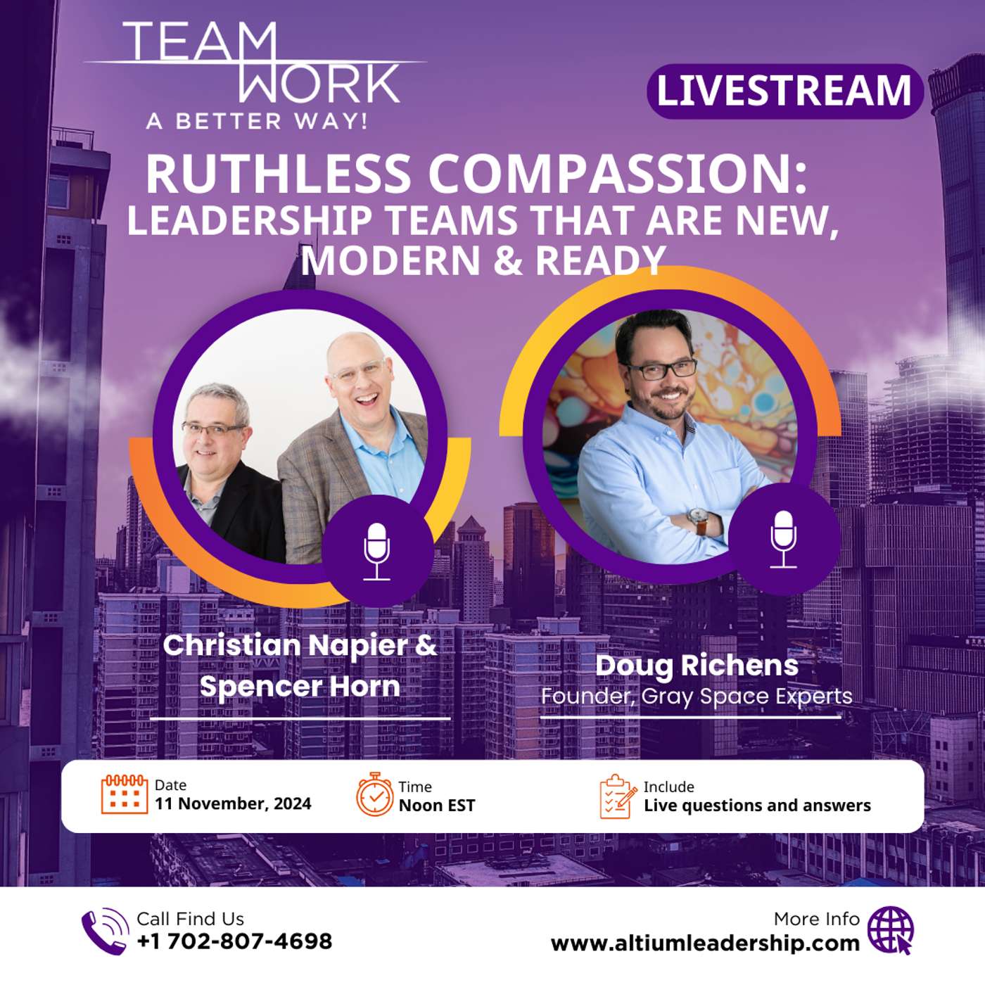 Ruthless Compassion: Leadership Teams  that are New, Modern & Ready episode artwork