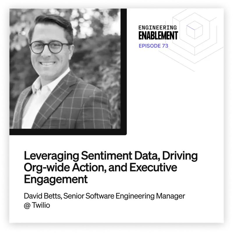 Leveraging sentiment data, driving org-wide action, and executive engagement
