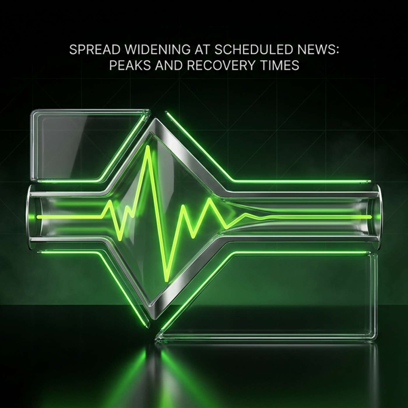 Spread Widening at Scheduled News: Peaks and Recovery Times