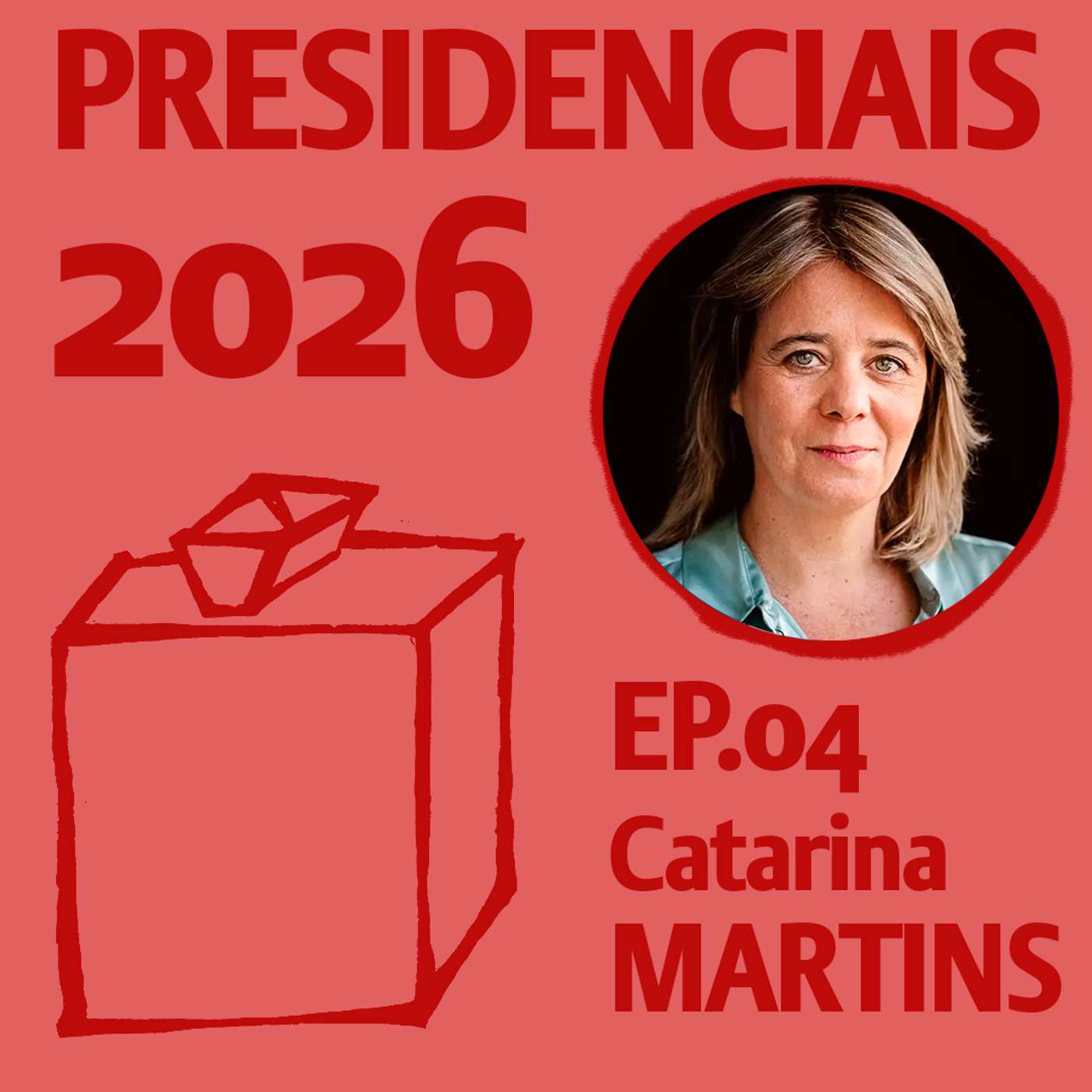 PRESIDENCIAIS 2026: Catarina Martins episode artwork