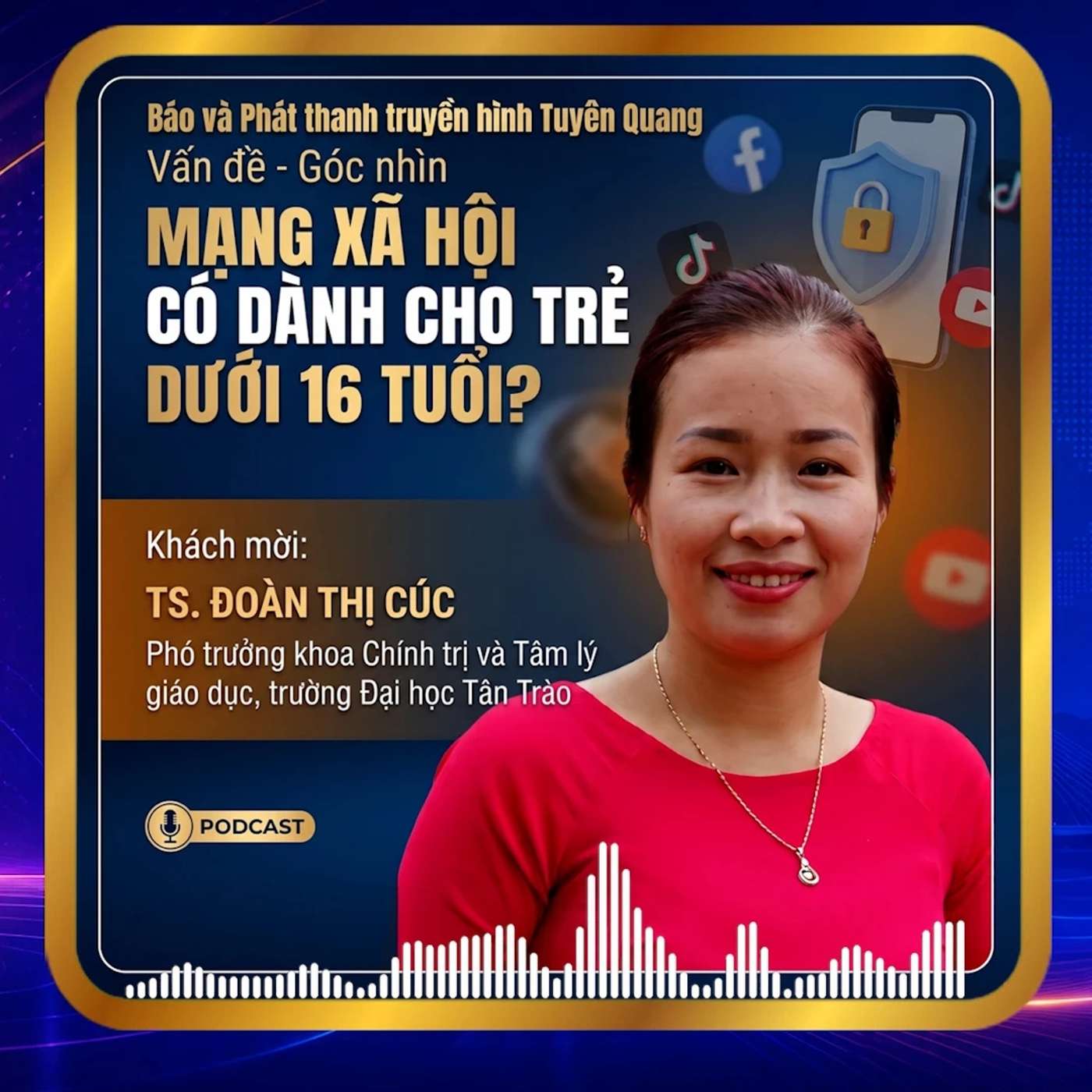 Mạng xã hội có dành cho trẻ dưới 16 tuổi? episode artwork