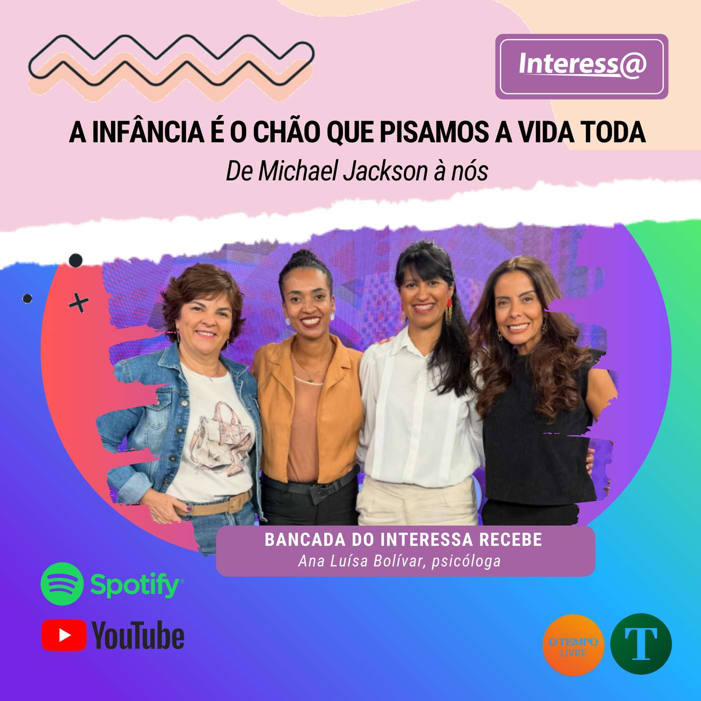 A infância é um terreno que pisamos a vida toda: de Michael Jackson à nós | Interessa Podcast episode artwork