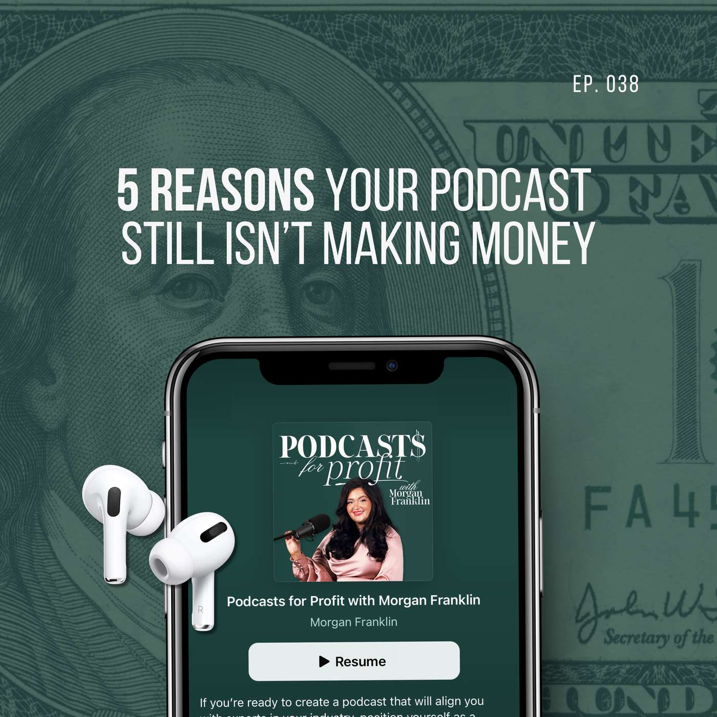 Podcasts for Profit with Morgan Franklin | Podcasting Strategy for Podcasters