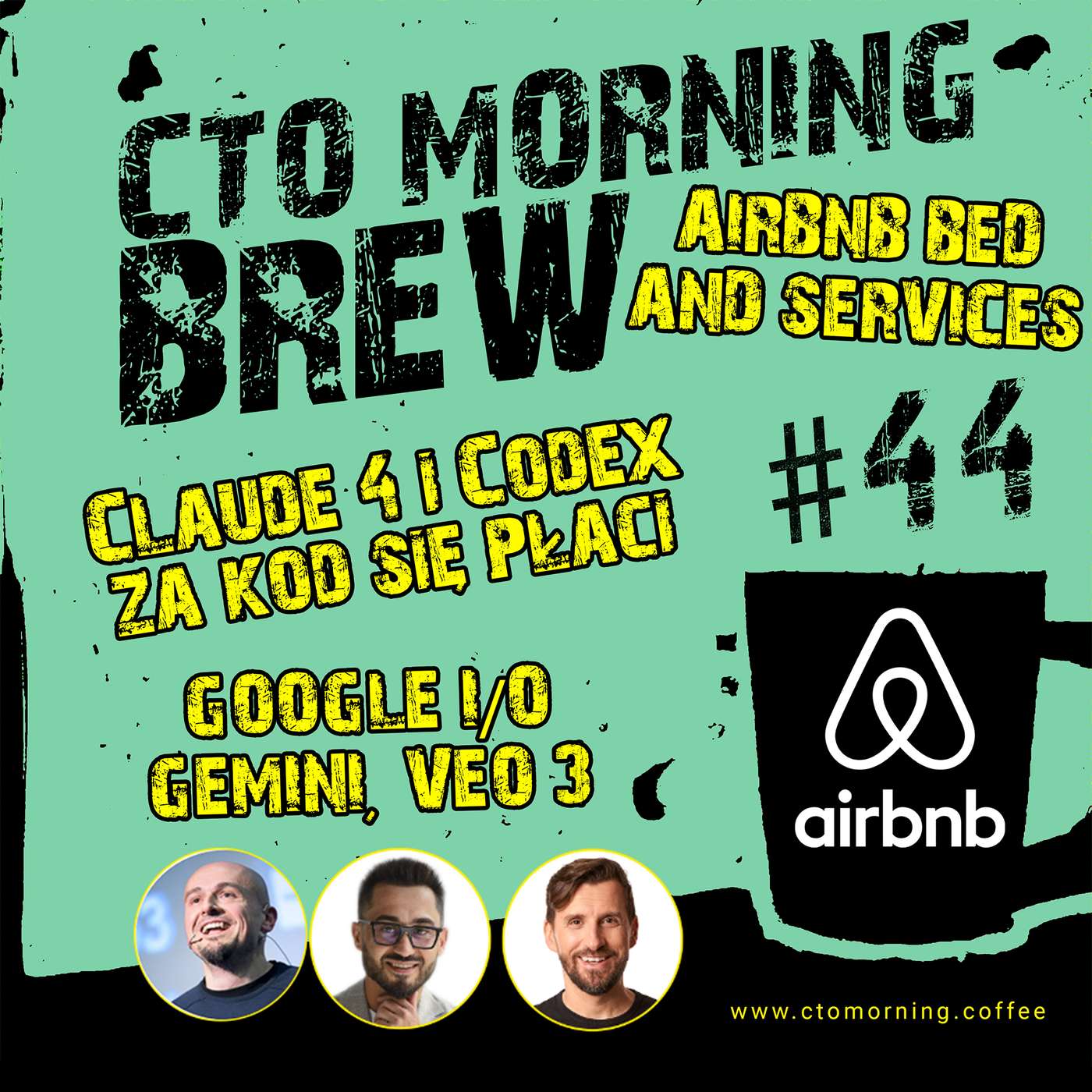 Brew #44: Claude 4 & Codex - za kod się płaci. Google I/O - Gemini, Veo 3. Airbnb - Bed and Services.