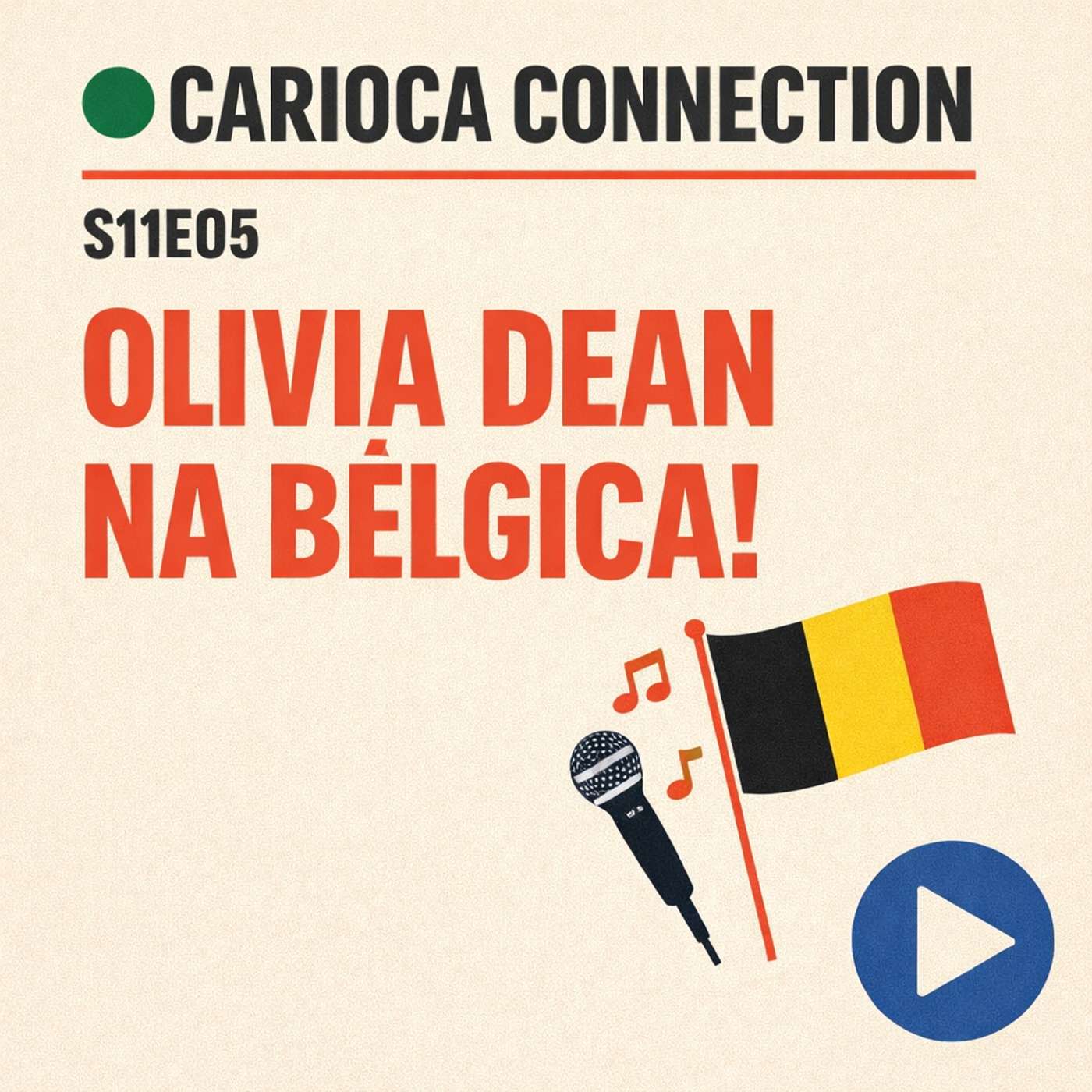 Alexia, Marco & Olivia Dean na Bélgica! 🇧🇪 🇧🇷