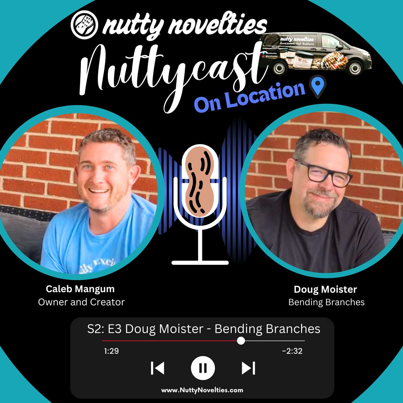 Nuttycast S2: E03 Doug Moister - Bending Branches episode artwork