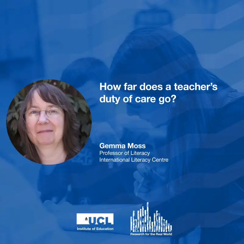 How far does a teacher's duty of care go? | Research for the Real World