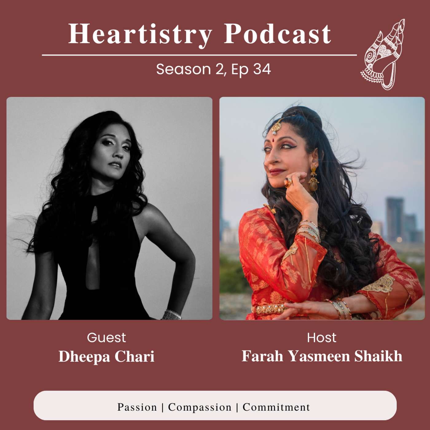 S2 Ep 34 - Dheepa Chari - Blues, Soul & Jazz Singer & Songwriter episode artwork