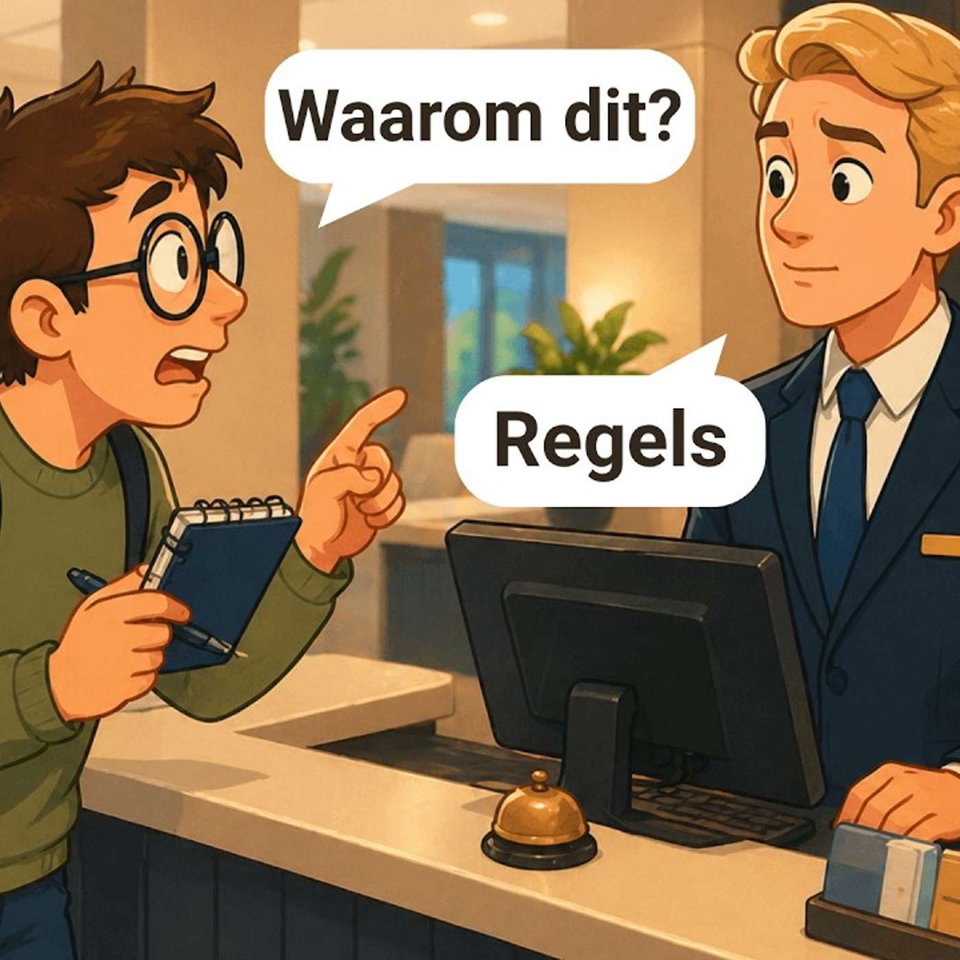 Dutch At The Hotel | Dutch Conversations for Beginners A1-A2 episode artwork