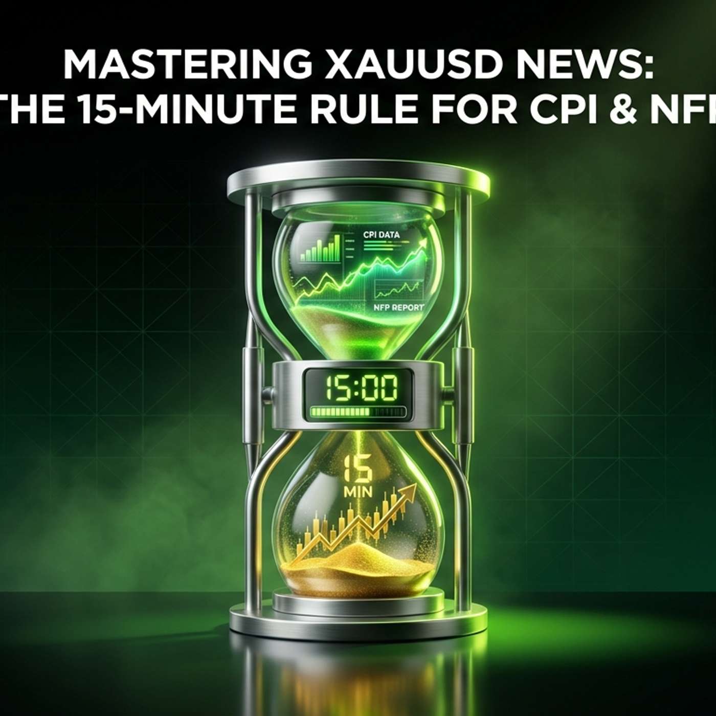 Mastering XAUUSD News: The 15-Minute Rule for CPI & NFP