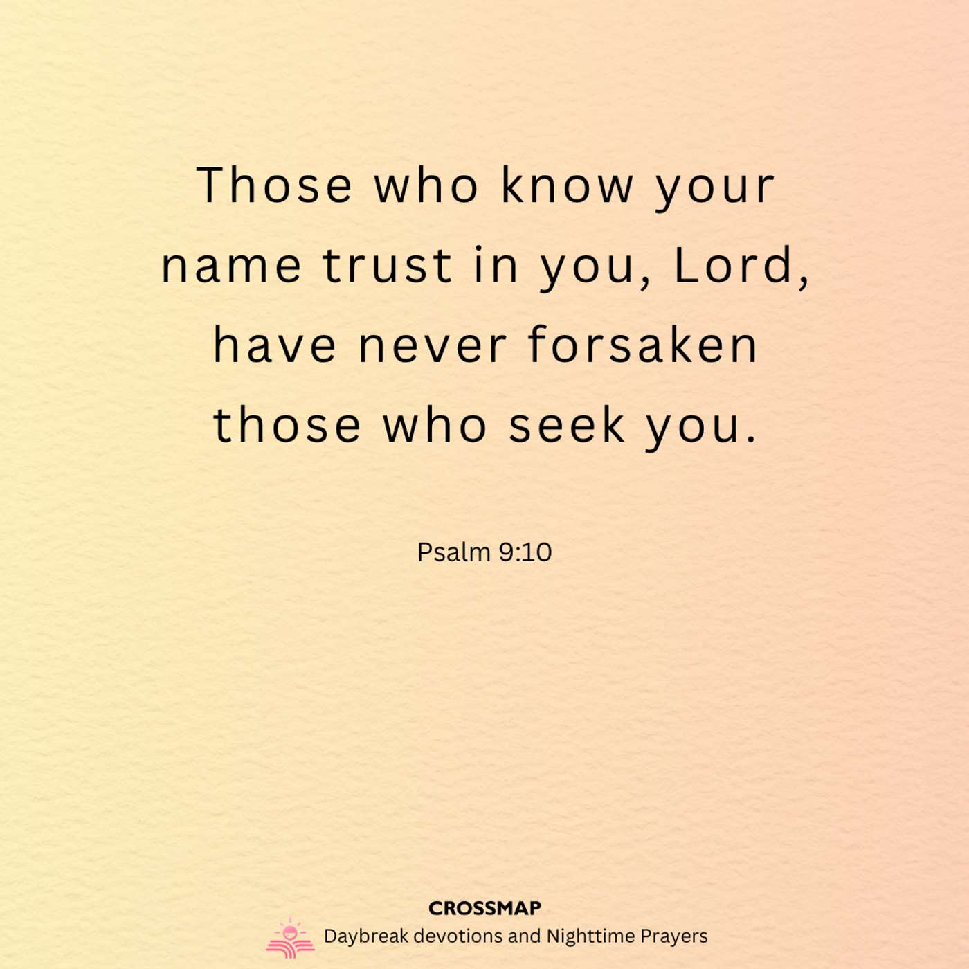 Trusting God Begins with Knowing Him - A Nighttime Prayer