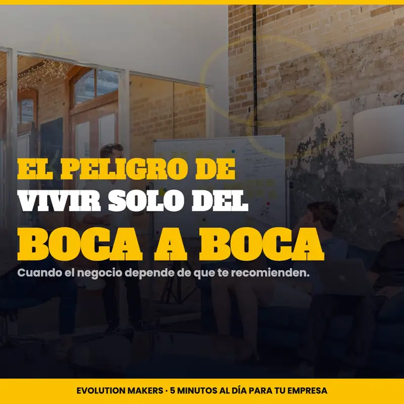 El peligro de vivir solo del boca a boca