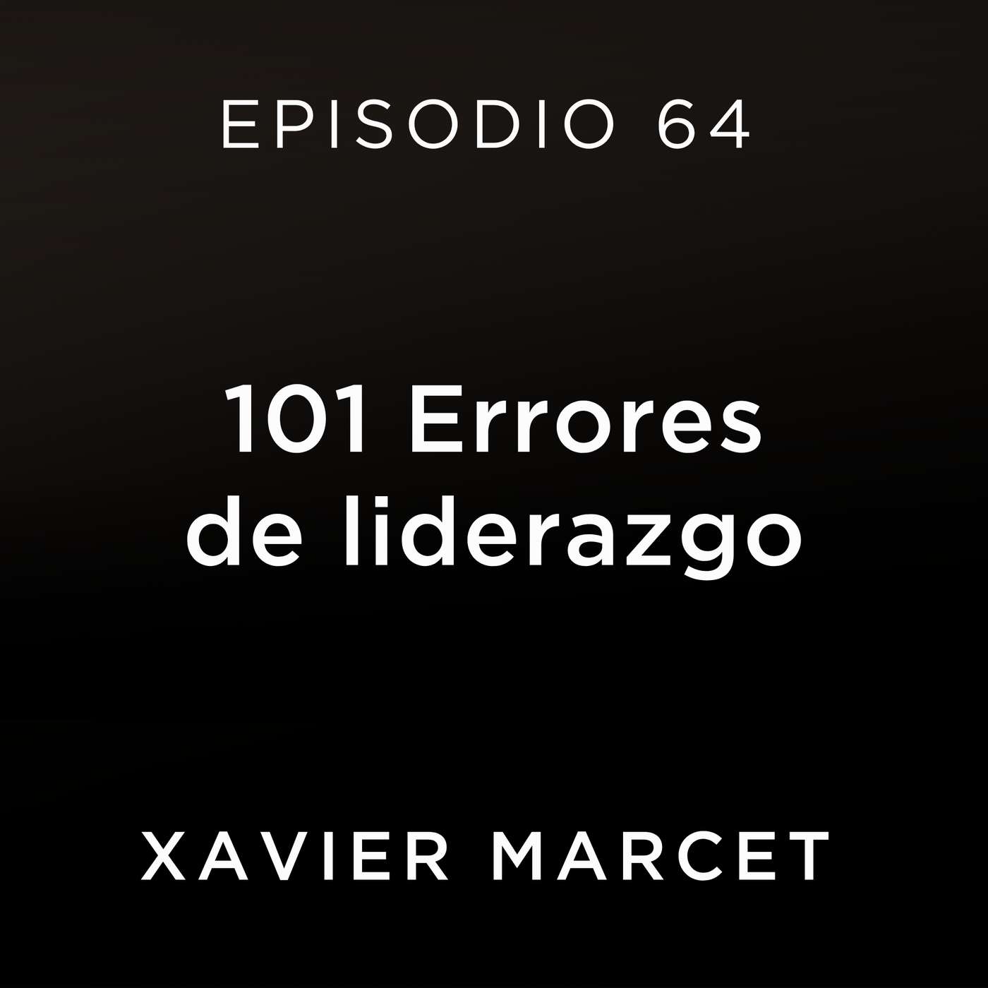 101 Errores de liderazgo