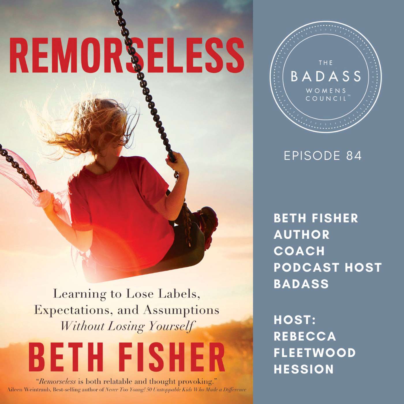 Beth Fisher is here to Reflect, Reject, and Be Remorseless episode artwork