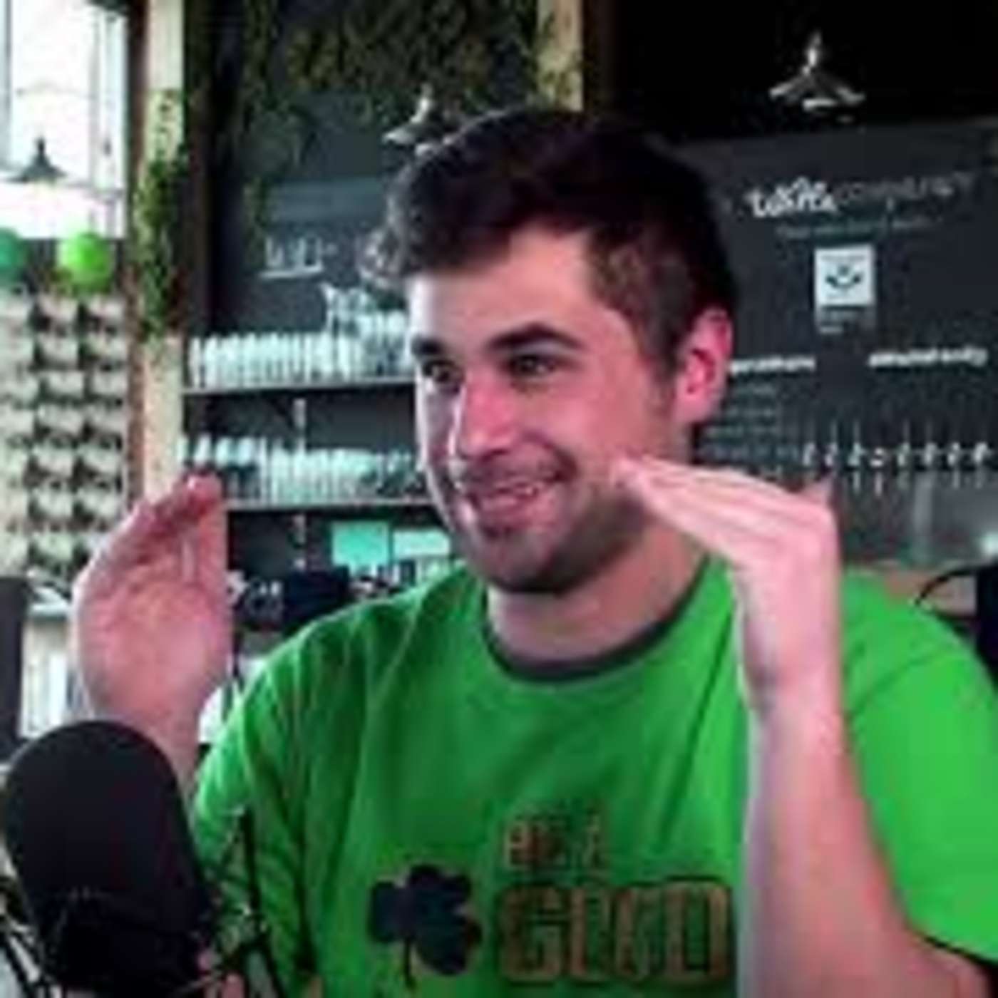 Feeney Talks With Friends