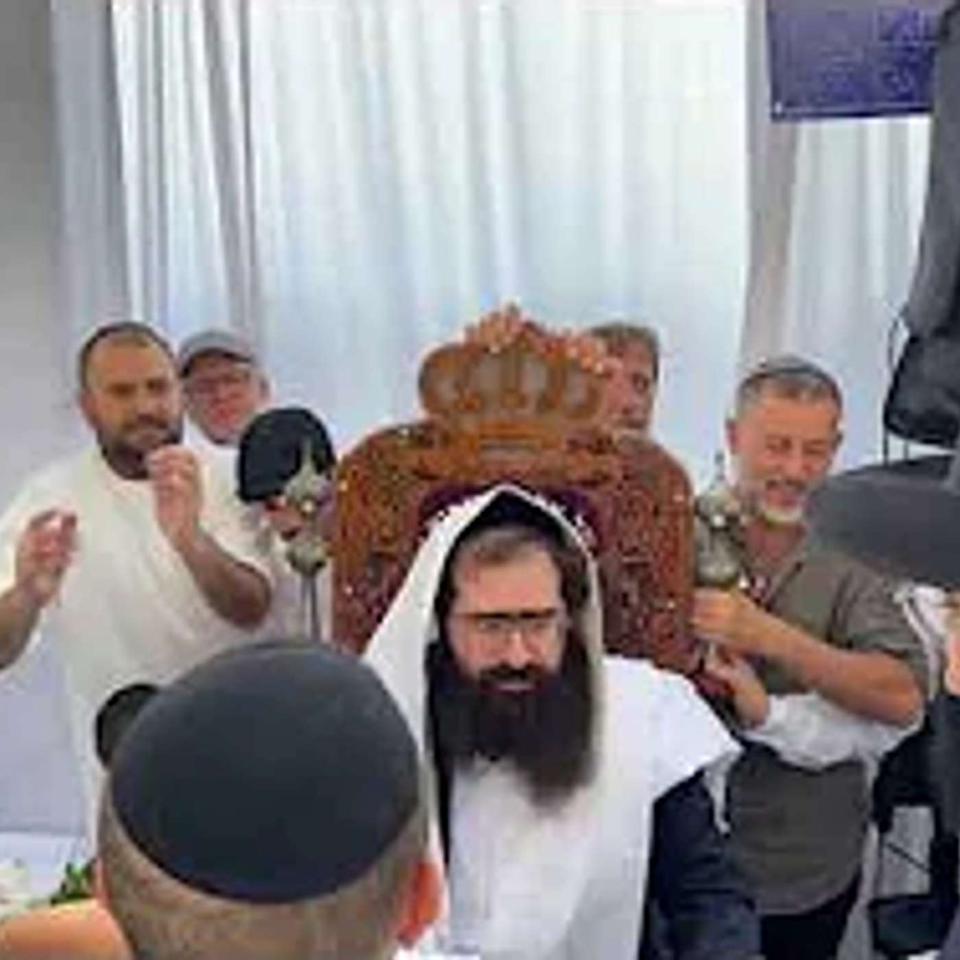 מעמד ברית מילה באשדוד - יושב סנדק בנש"ק הרה"צ כבוד הרב רבי יואל משה פינטו שליט"א - כ' בתשרי - תשפ"ו