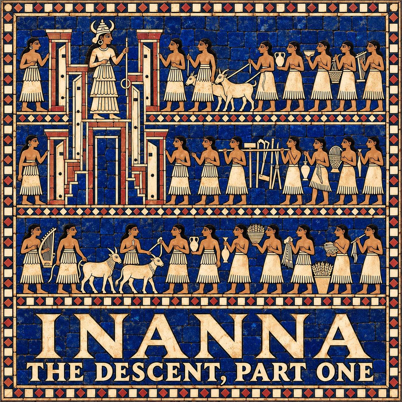 Inanna's Descent to the Underworld Part 1: The Full Story of the Seven Gates