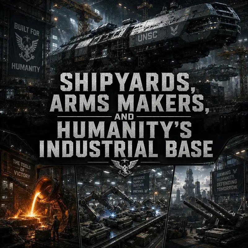 Shipyards, Arms Makers, and Humanity’s Industrial Base