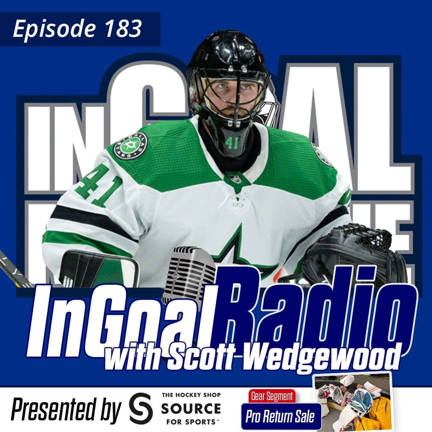 Episode 183 with Scott Wedgewood plus Pro Return Gear episode artwork