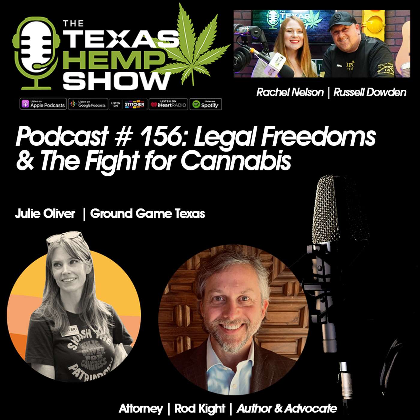 Podcast #156 Legal Freedoms for Cannabis episode artwork