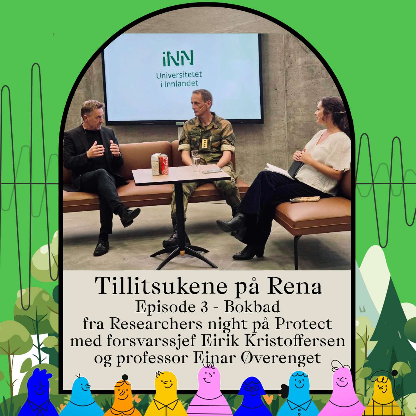 Bokbad med Kristoffersen og Øverenget - Livepodcast fra Tillitsukene på Rena - Episode 3 episode artwork