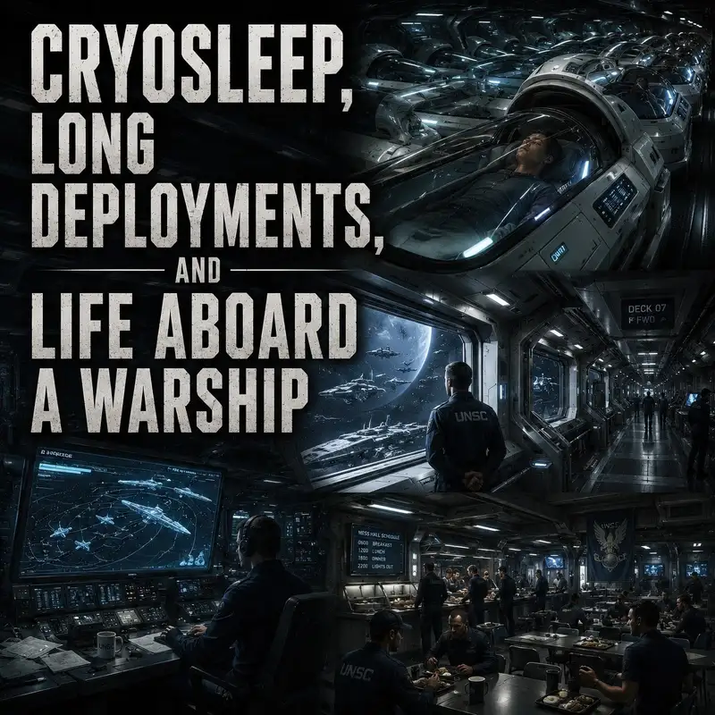 Cryosleep, Long Deployments, and Life Aboard a Warship