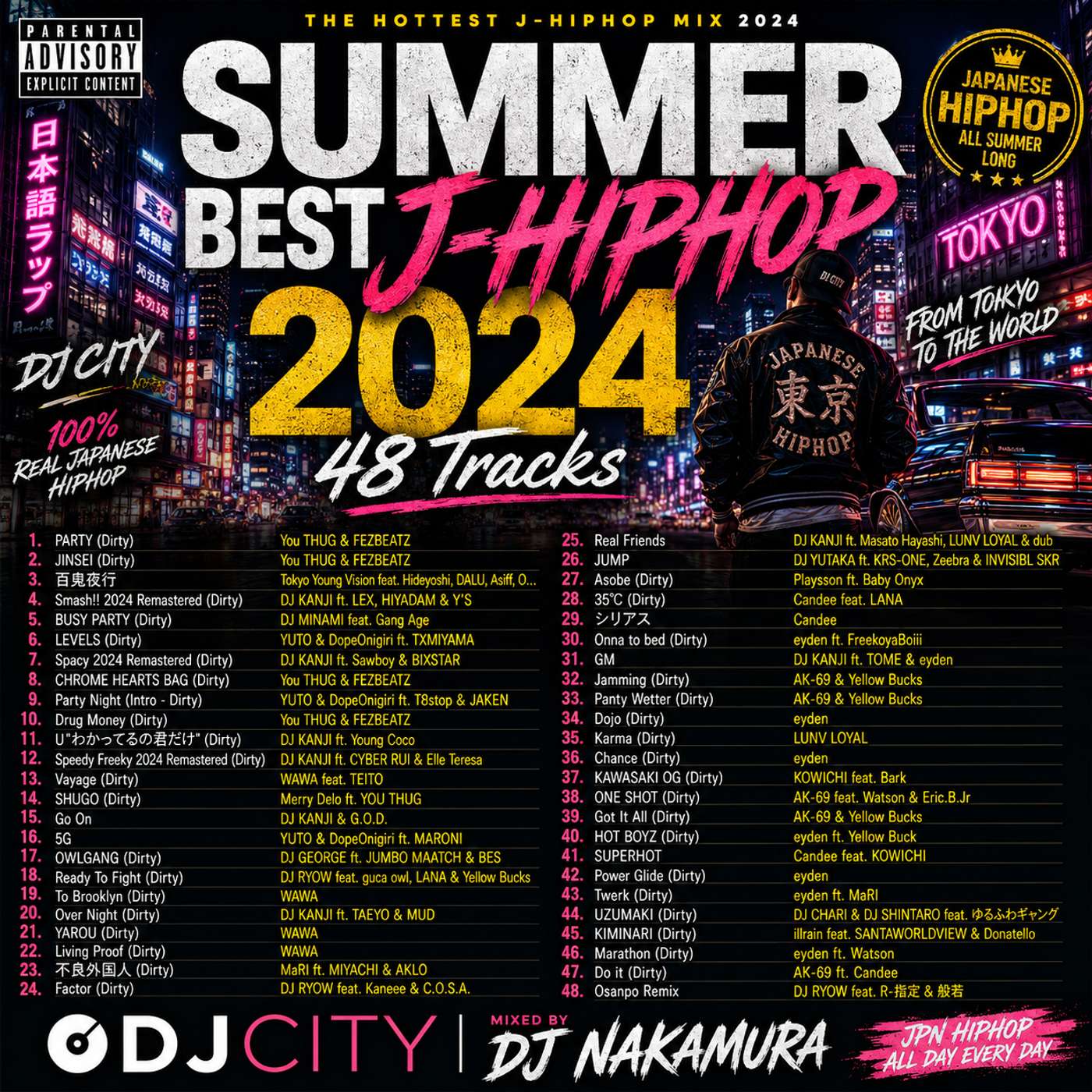 SUMMER BEST J-HIPHOP 2024 episode artwork