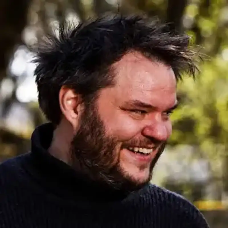 Svavar Knútur and Angela Saini