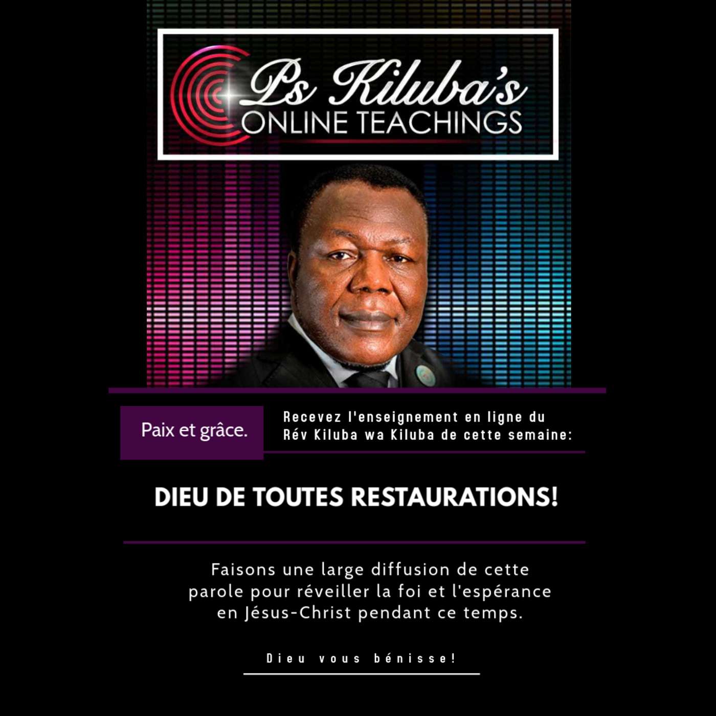 Dieu De Toutes Restorations!